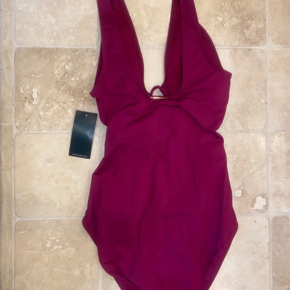 🤎💜🖤NWT Lauren Ralph Lauren Swimsuit.FIRM PRICE - Picture 4 of 6